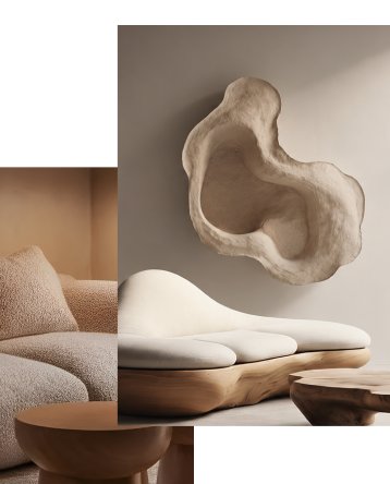 A curated collection of HomeLoft living essentials and decor